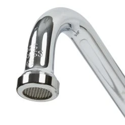 T&S Brass And Bronze Works T&S B-0133-12-CR-B EasyInstall Wall Mounted 37 1/2" High Pre-Rinse Faucet With Adjustable 8" Centers, 1.15 GPM Spray Valve, 44" Hose, 12" Add-On Faucet, And 6" Wall Bracket -T&S Brass Shop 1024420