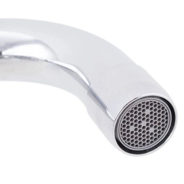 T&S Brass And Bronze Works Equip By T&S 5F-4DLX06 Deck Mounted Faucet With 4" Adjustable Centers, 6 1/8" Swing Spout, 5.2 GPM Laminar Flow Device, Cerama Cartridges, And Lever Handles 7 T&S Brass And Bronze Works Equip By T&S 5F-4DLX06 Deck Mounted Faucet With 4" Adjustable Centers, 6 1/8" Swing Spout, 5.2 GPM Laminar Flow Device, Cerama Cartridges, And Lever Handles - Image 5