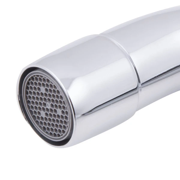 T&S Brass And Bronze Works Equip By T&S 5F-8CLX08 Deck Mounted Workboard Faucet With 8 1/2" Swing Spout, 8" Centers, 5.03 GPM Laminar Flow Device, Cerama Cartridges, And Lever Handles 7 T&S Brass And Bronze Works Equip By T&S 5F-8CLX08 Deck Mounted Workboard Faucet With 8 1/2" Swing Spout, 8" Centers, 5.03 GPM Laminar Flow Device, Cerama Cartridges, And Lever Handles - Image 5