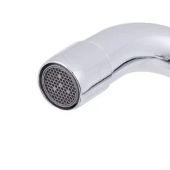 T&S Brass And Bronze Works Equip By T&S 5F-8CLX06 Deck Mounted Workboard Faucet With 6 1/8" Swing Spout, 8" Centers, 5.03 GPM Laminar Flow Device, Cerama Cartridges, And Lever Handles -T&S Brass Shop 1212653