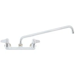 T&S Brass And Bronze Works Equip By T&S 5F-8WLX16 Wall Mounted Faucet With 16 1/8" Swing Spout, 5.2 GPM Laminar Flow Device, 8" Adjustable Centers, And Lever Handles 9 T&S Brass And Bronze Works Equip By T&S 5F-8WLX16 Wall Mounted Faucet With 16 1/8" Swing Spout, 5.2 GPM Laminar Flow Device, 8" Adjustable Centers, And Lever Handles -T&S Brass Shop 1220231