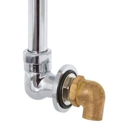 Regency Plumbing & Hardware Regency Wall Mount Handsink Faucet With 6" Swivel Gooseneck Spout -T&S Brass Shop 1254688