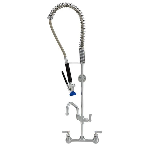 Fisher 34371 Wall Mounted Pre-Rinse Faucet With 8" Centers, 10" Add-On Faucet, And Wall Bracket 3 Fisher 34371 Wall Mounted Pre-Rinse Faucet With 8" Centers, 10" Add-On Faucet, And Wall Bracket