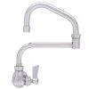 Fisher 46582 Wall Mounted Faucet With 15" Double-Jointed Swing Nozzle, 2.2 GPM Aerator, And Lever Handle