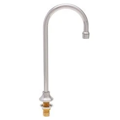 Fisher 1937 Deck Mounted Faucet With 3 1/2" Rigid Gooseneck Nozzle And 2.2 GPM Aerator