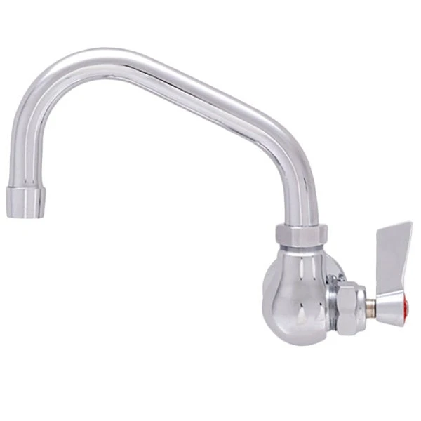 Fisher 3713 Wall Mounted Faucet With 12" Swing Nozzle, 2.2 GPM Aerator, And Lever Handle 3 Fisher 3713 Wall Mounted Faucet With 12" Swing Nozzle, 2.2 GPM Aerator, And Lever Handle