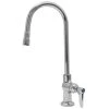 Advance Tabco K-48 Deck Mounted Single Hole Faucet With 8 1/2" Gooseneck Nozzle, 2 GPM Aerator, And Lever Handle -T&S Brass Shop 1384249