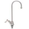 Fisher 58130 Deck Mounted Stainless Steel Faucet With 3 1/2" Swivel Gooseneck Nozzle, 2.2 GPM Aerator, And Lever Handle 2 Fisher 58130 Deck Mounted Stainless Steel Faucet With 3 1/2" Swivel Gooseneck Nozzle, 2.2 GPM Aerator, And Lever Handle -T&S Brass Shop 1460606