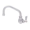 Fisher 67644 Wall Mounted Stainless Steel Faucet With 12" Swing Nozzle, 2.2 GPM Aerator, And Lever Handle 1 Fisher 67644 Wall Mounted Stainless Steel Faucet With 12" Swing Nozzle, 2.2 GPM Aerator, And Lever Handle -T&S Brass Shop 1461938