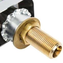 T&S Brass And Bronze Works T&S B-1110-XS Deck Mount Workboard Faucet With 4" Centers, 6" Swing Nozzle, Escutcheon, And Tailpieces -T&S Brass Shop 1496761