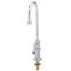 T&S Brass And Bronze Works T&S B-0308-CR-VRS Deck Mounted Pantry Faucet With 5 3/4" Gooseneck Spout, 2.2 GPM Aerator, Eterna Cartridge, And Lever Handle -T&S Brass Shop 1500598