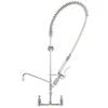T&S Brass And Bronze Works T&S B-0133-12FCRBCT EasyInstall Wall Mounted Pre-Rinse Faucet With 8" Centers, 0.65 GPM Spray Valve, 12" Add-On Faucet, Cerama Cartridges, And Lever Handles 2 T&S Brass And Bronze Works T&S B-0133-12FCRBCT EasyInstall Wall Mounted Pre-Rinse Faucet With 8" Centers, 0.65 GPM Spray Valve, 12" Add-On Faucet, Cerama Cartridges, And Lever Handles -T&S Brass Shop 1533838