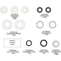 T&S Brass And Bronze Works T&S B-PRU-RK Pre-Rinse Repair Kit