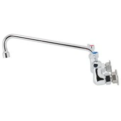 T&S Brass And Bronze Works T&S B-0231-VF22-CR Wall Mounted Faucet With 8" Adjustable Centers, 12" Swing Spout, 2.2 GPM Aerator, Cerama Cartridges, And Lever Handles 10 T&S Brass And Bronze Works T&S B-0231-VF22-CR Wall Mounted Faucet With 8" Adjustable Centers, 12" Swing Spout, 2.2 GPM Aerator, Cerama Cartridges, And Lever Handles -T&S Brass Shop 1586293