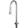 T&S Brass And Bronze Works T&S B-0546-133X Deck Mounted Faucet With 5 11/16" Swivel Gooseneck Nozzle And Full Flow Stream Regulator Outlet