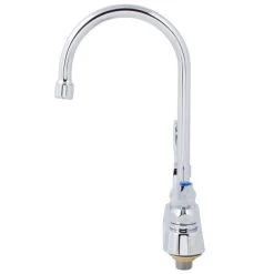 T&S Brass And Bronze Works T&S B-1141-04-CR Deck Mounted Workboard Faucet With 4" Centers, 5 3/4" Gooseneck Spout, 2.2 GPM Aerator, Cerama Cartridges, And Wrist Handles 11 T&S Brass And Bronze Works T&S B-1141-04-CR Deck Mounted Workboard Faucet With 4" Centers, 5 3/4" Gooseneck Spout, 2.2 GPM Aerator, Cerama Cartridges, And Wrist Handles -T&S Brass Shop 1598904