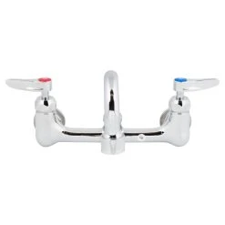 T&S Brass And Bronze Works T&S B-2299-VF22-CR Wall Mounted Faucet With 8" Adjustable Centers, 14" Swing Spout, 2.2 GPM Aerator, Cerama Cartridges, And Lever Handles 9 T&S Brass And Bronze Works T&S B-2299-VF22-CR Wall Mounted Faucet With 8" Adjustable Centers, 14" Swing Spout, 2.2 GPM Aerator, Cerama Cartridges, And Lever Handles -T&S Brass Shop 1606924