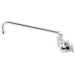 T&S Brass And Bronze Works T&S B-2299-VF22-CR Wall Mounted Faucet With 8" Adjustable Centers, 14" Swing Spout, 2.2 GPM Aerator, Cerama Cartridges, And Lever Handles 11 T&S Brass And Bronze Works T&S B-2299-VF22-CR Wall Mounted Faucet With 8" Adjustable Centers, 14" Swing Spout, 2.2 GPM Aerator, Cerama Cartridges, And Lever Handles -T&S Brass Shop 1606929