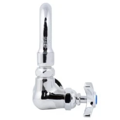 T&S Brass And Bronze Works T&S B-0212-F05 Wall Mounted Single Hole Faucet With 6" Swing Spout, .5 GPM Non-Aerated Outlet, Eterna Cartridge, And 4-Arm Handle 10 T&S Brass And Bronze Works T&S B-0212-F05 Wall Mounted Single Hole Faucet With 6" Swing Spout, .5 GPM Non-Aerated Outlet, Eterna Cartridge, And 4-Arm Handle -T&S Brass Shop 1607224