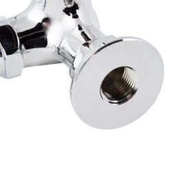 T&S Brass And Bronze Works T&S B-0212-F05 Wall Mounted Single Hole Faucet With 6" Swing Spout, .5 GPM Non-Aerated Outlet, Eterna Cartridge, And 4-Arm Handle 13 T&S Brass And Bronze Works T&S B-0212-F05 Wall Mounted Single Hole Faucet With 6" Swing Spout, .5 GPM Non-Aerated Outlet, Eterna Cartridge, And 4-Arm Handle -T&S Brass Shop 1607233