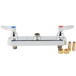 T&S Brass And Bronze Works T&S B-1120-LN Deck Mounted Workboard Base Faucet With 8" Centers -T&S Brass Shop 1607333