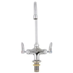 T&S Brass And Bronze Works T&S B-0300-CR Deck Mounted Single Hole Pantry Faucet With Flex Inlets, 5 1/2" Rigid Gooseneck Nozzle, And Cerama Cartridges 9 T&S Brass And Bronze Works T&S B-0300-CR Deck Mounted Single Hole Pantry Faucet With Flex Inlets, 5 1/2" Rigid Gooseneck Nozzle, And Cerama Cartridges -T&S Brass Shop 1607774