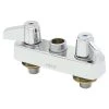 T&S Brass And Bronze Works Equip By T&S 5F-4CLX00 Deck Mounted Swivel Workboard Faucet With 4" Centers - ADA Compliant -T&S Brass Shop 1610126
