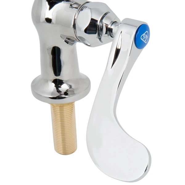 T&S Brass And Bronze Works T&S B-0308-04QT-WS Deck Mounted Single Hole Faucet With 5 3/4" Gooseneck Spout, 1.5 GPM Aerator, Eterna Cartridge, And Wrist Handle 7 T&S Brass And Bronze Works T&S B-0308-04QT-WS Deck Mounted Single Hole Faucet With 5 3/4" Gooseneck Spout, 1.5 GPM Aerator, Eterna Cartridge, And Wrist Handle - Image 5