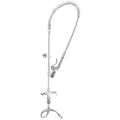 T&S Brass And Bronze Works T&S B-0113-BJ-SWV-T EasyInstall Deck Mounted Pre-Rinse Faucet With Single Base, 1.07 GPM Spray Valve, Eterna Cartridges, And Lever Handles 5 T&S Brass And Bronze Works T&S B-0113-BJ-SWV-T EasyInstall Deck Mounted Pre-Rinse Faucet With Single Base, 1.07 GPM Spray Valve, Eterna Cartridges, And Lever Handles -T&S Brass Shop 1615059