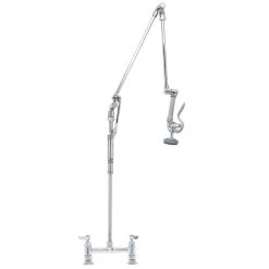 T&S Brass And Bronze Works T&S B-0124 Deck Mounted 41" High Pre-Rinse Faucet With Adjustable 8" Centers, And Roto-Flex Support 5 T&S Brass And Bronze Works T&S B-0124 Deck Mounted 41" High Pre-Rinse Faucet With Adjustable 8" Centers, And Roto-Flex Support -T&S Brass Shop 1616164