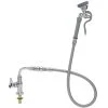 T&S Brass And Bronze Works T&S B-0205-44H-VB Deck Mounted Pre-Rinse Faucet With Single Inlet, Angled Spray Valve, 44" Hose, 90 Degree Swivel Adapter, Vacuum Breaker, And Wall Hook 2 T&S Brass And Bronze Works T&S B-0205-44H-VB Deck Mounted Pre-Rinse Faucet With Single Inlet, Angled Spray Valve, 44" Hose, 90 Degree Swivel Adapter, Vacuum Breaker, And Wall Hook -T&S Brass Shop 1621638