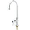 T&S Brass And Bronze Works T&S B-0305-TL Deck Mounted Pantry Faucet With 5 3/4" Gooseneck Spout, Eterna Cartridge, And Lever Handle -T&S Brass Shop 1624321