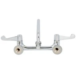 T&S Brass And Bronze Works Equip By T&S 5F-8WWB10 Wall Mounted Faucet With Adjustable 8" Centers, 10 1/8" Swing Spout, Laminar Flow Device, Cerama Cartridges, And Wrist Handles 12 T&S Brass And Bronze Works Equip By T&S 5F-8WWB10 Wall Mounted Faucet With Adjustable 8" Centers, 10 1/8" Swing Spout, Laminar Flow Device, Cerama Cartridges, And Wrist Handles -T&S Brass Shop 1658272