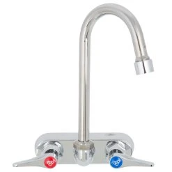 T&S Brass And Bronze Works T&S B-1146-V12-CR Wall Mounted Workboard Faucet With 5 3/4" Gooseneck Spout, 4" Centers, 1.2 GPM Aerator, Cerama Cartridges, And Lever Handles 9 T&S Brass And Bronze Works T&S B-1146-V12-CR Wall Mounted Workboard Faucet With 5 3/4" Gooseneck Spout, 4" Centers, 1.2 GPM Aerator, Cerama Cartridges, And Lever Handles -T&S Brass Shop 1661822