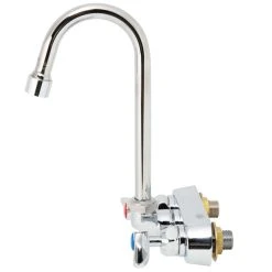 T&S Brass And Bronze Works T&S B-1146-V12-CR Wall Mounted Workboard Faucet With 5 3/4" Gooseneck Spout, 4" Centers, 1.2 GPM Aerator, Cerama Cartridges, And Lever Handles 11 T&S Brass And Bronze Works T&S B-1146-V12-CR Wall Mounted Workboard Faucet With 5 3/4" Gooseneck Spout, 4" Centers, 1.2 GPM Aerator, Cerama Cartridges, And Lever Handles -T&S Brass Shop 1661824