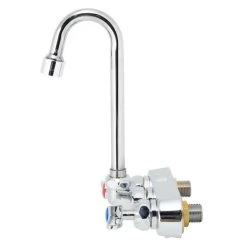 T&S Brass And Bronze Works T&S B-1115-132XF1CR Wall Mounted Workboard Faucet With 4" Centers, 2 7/8" Gooseneck Spout, 1 GPM Aerator, Cerama Cartridges, And Lever Handles 10 T&S Brass And Bronze Works T&S B-1115-132XF1CR Wall Mounted Workboard Faucet With 4" Centers, 2 7/8" Gooseneck Spout, 1 GPM Aerator, Cerama Cartridges, And Lever Handles -T&S Brass Shop 1668347