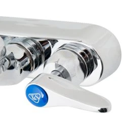 T&S Brass And Bronze Works T&S B-1115-132XN5CR Wall Mounted Workboard Faucet With 2 7/8" Gooseneck Spout, 4" Centers, .5 GPM Non-Aerated Spray Device, Cerama Cartridges, And Lever Handles 12 T&S Brass And Bronze Works T&S B-1115-132XN5CR Wall Mounted Workboard Faucet With 2 7/8" Gooseneck Spout, 4" Centers, .5 GPM Non-Aerated Spray Device, Cerama Cartridges, And Lever Handles -T&S Brass Shop 1668416