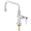 T&S Brass And Bronze Works T&S B-0207 Deck Mounted Single Hole Pantry Faucet With 6" Swing Nozzle And Eterna Cartridge