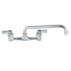 Regency Plumbing & Hardware Regency Wall Mount Faucet With 12" Swing Spout And 8" Centers 8 Regency Plumbing & Hardware Regency Wall Mount Faucet With 12" Swing Spout And 8" Centers -T&S Brass Shop 1909289
