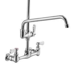 Assure Parts 1.15 GPM Wall-Mounted Pre-Rinse Assembly With 8" Centers And 12" Add On Faucet -T&S Brass Shop 1910542