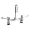 T&S Brass And Bronze Works Equip By T&S 5F-8DWS03 Deck Mounted Faucet With 2 13/16" Gooseneck Spout, 8" Centers, Laminar Flow Device, And Wrist Handles -T&S Brass Shop 196092