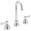 Zurn Z831A1-XL AquaSpec Deck Mount Faucet With Widespread Base, 3 1/2" Gooseneck Spout (2.2 GPM), And Ceramic Cartridge -T&S Brass Shop 2061795