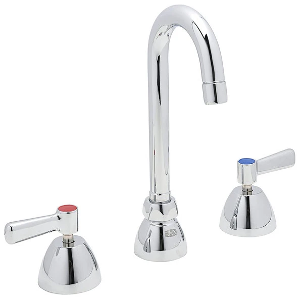 Zurn Z831A1-XL AquaSpec Deck Mount Faucet With Widespread Base, 3 1/2" Gooseneck Spout (2.2 GPM), And Ceramic Cartridge 3 Zurn Z831A1-XL AquaSpec Deck Mount Faucet With Widespread Base, 3 1/2" Gooseneck Spout (2.2 GPM), And Ceramic Cartridge