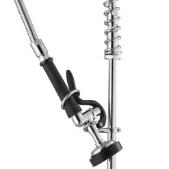 Regency Plumbing & Hardware Regency 1.15 GPM Wall Mount Pre-Rinse Faucet With 8" Centers -T&S Brass Shop 2111441