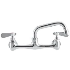 Regency Plumbing & Hardware Regency Wall Mount Faucet With 6" Swing Spout And 8" Centers -T&S Brass Shop 2160800