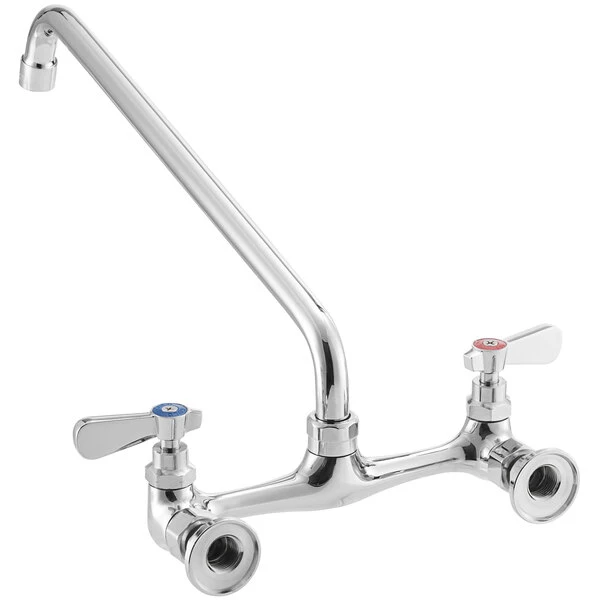 Regency Plumbing & Hardware Regency Wall Mount Faucet With 16" Swing Spout And 8" Centers 5 Regency Plumbing & Hardware Regency Wall Mount Faucet With 16" Swing Spout And 8" Centers - Image 3