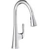 Elkay LKHA1041CR Harmony Deck Mount Chrome Kitchen Faucet With Pull-Down Spray Head And Forward Lever Handle -T&S Brass Shop 2165123
