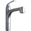 Elkay LKGT1041CR Gourmet Deck Mount Chrome Kitchen Faucet With Pull-Out Spray Head, Lever Handle, And Hi / Mid-Rise Base Options -T&S Brass Shop 2165135