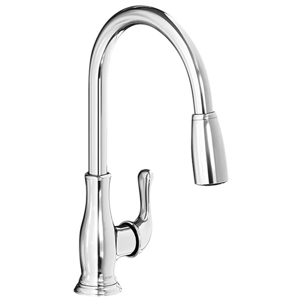 Elkay LKEC2041CR Explore Deck Mount Chrome Kitchen Faucet With Pull-Down Spray Head, Forward Lever Handle, And Deck Plate 3 Elkay LKEC2041CR Explore Deck Mount Chrome Kitchen Faucet With Pull-Down Spray Head, Forward Lever Handle, And Deck Plate