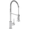Elkay LKAV2061CR Avado Deck Mount Chrome Kitchen Faucet With Semi-Professional Spout And Forward Lever Handle -T&S Brass Shop 2165553